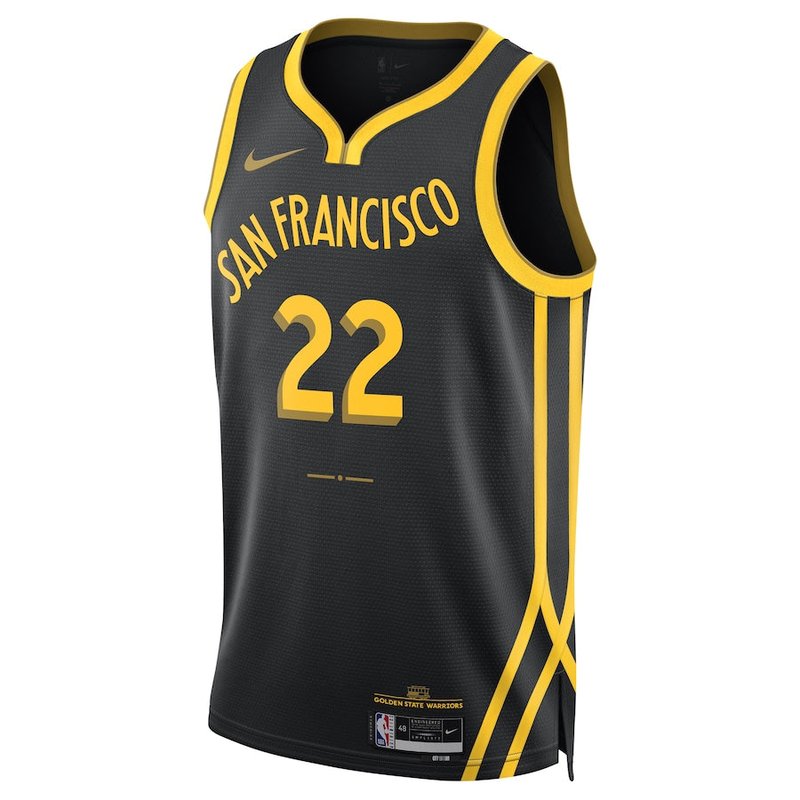 Andrew Wiggins Golden State Warriors Unisex 23/24 NBA Jersey - Black - City Edition