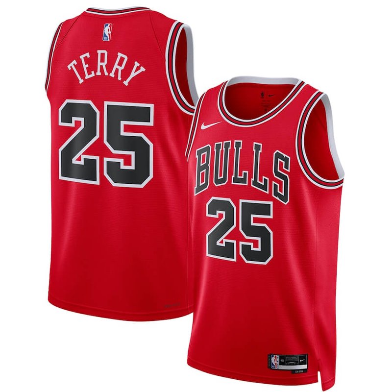 Dalen Terry Chicago Bulls Unisex 2022  NBA Jersey - Icon Edition - Red