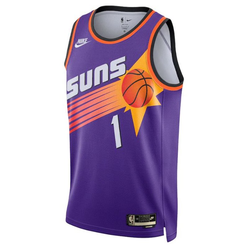 Devin Booker Phoenix Suns Unisex 2023 NBA Jersey Purple - Classic Edition