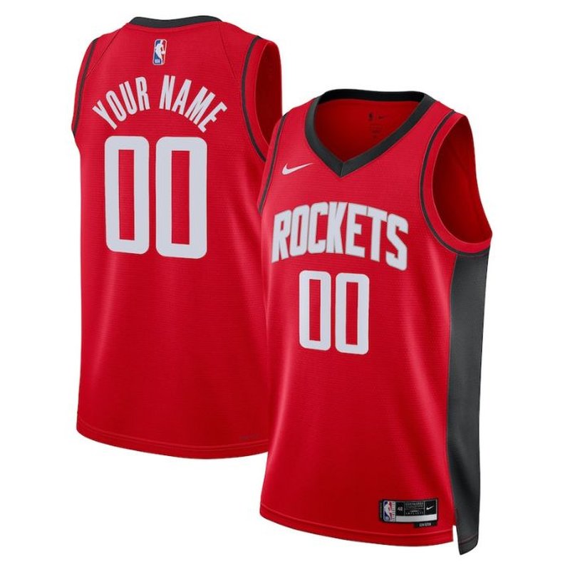 Houston Rockets Unisex 2023 NBA Jersey Red - Icon Edition