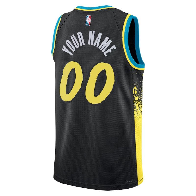 Indiana Pacers Unisex 23/24 NBA Jersey - Black - City Edition