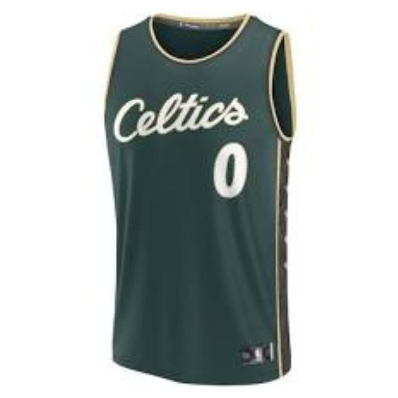 Jayson Tatum Boston Celtics 2023 Fastbreak NBA Jersey - City Edition - Kelly Green