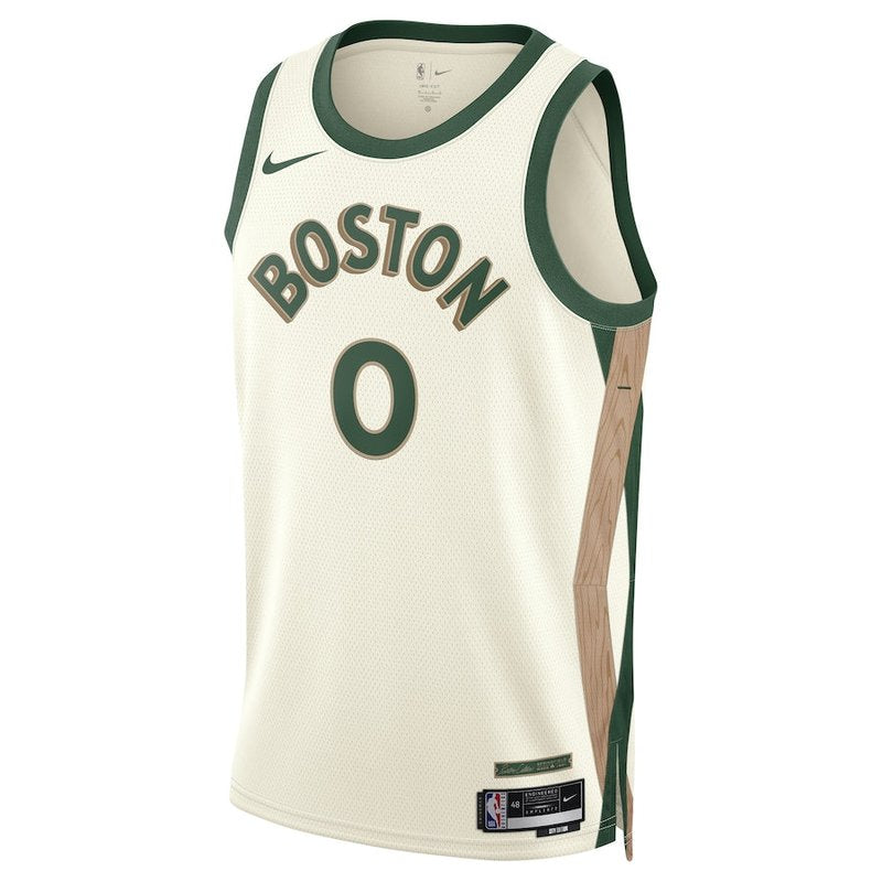 Jayson Tatum Boston Celtics Unisex 23/24 NBA Jersey - White - City Edition