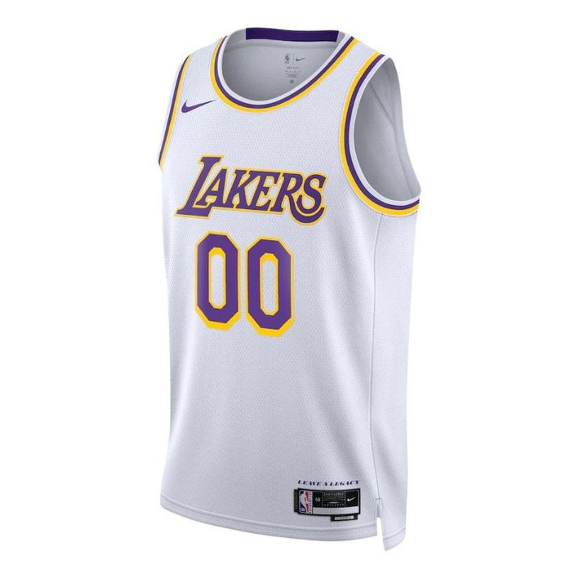 Los Angeles Lakers Unisex 2023 White NBA Jersey - Association Edition