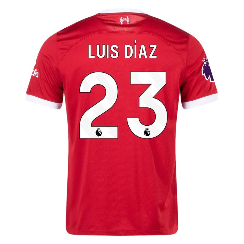 Luis Díaz Liverpool 23/24 I Home Jersey - Fan Version