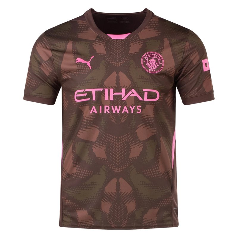 Manchester City 24/25 Goalkeeper Brown Jersey - Fan Version