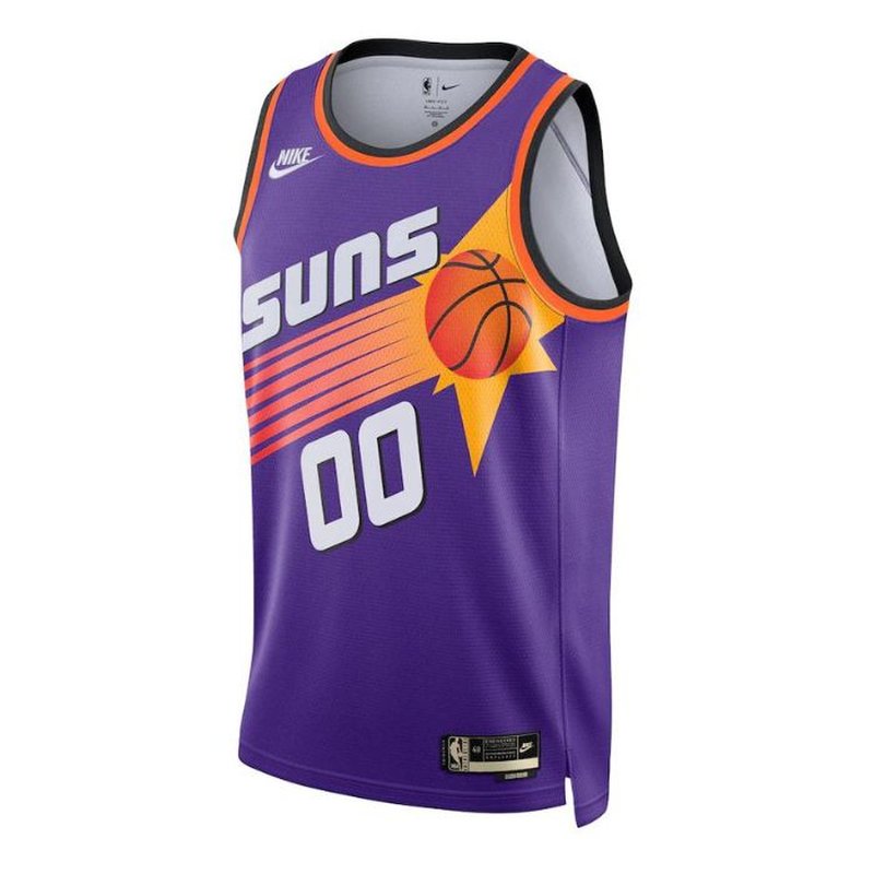 Phoenix Suns Unisex 2023 NBA Jersey - Classic Edition - Purple