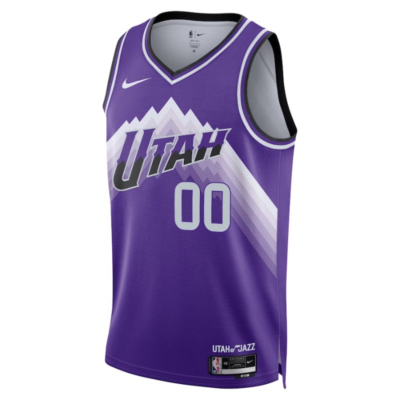 Utah Jazz Unisex23/24 NBA Jersey - Purple - City Edition